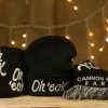 Black Oh 'Eck Knitted Beanie Hat OR Scarf - Image 7