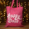Happy Days Pastel Tote Shopper Bag - Limited Edition! - Image 2