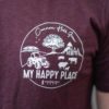 My Happy Place Organic Cotton Tee-Shirt - Adults Unisex - Image 5