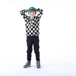 TOG24 Brecknock Kids Shaun the Sheep Fleece Zip Neck