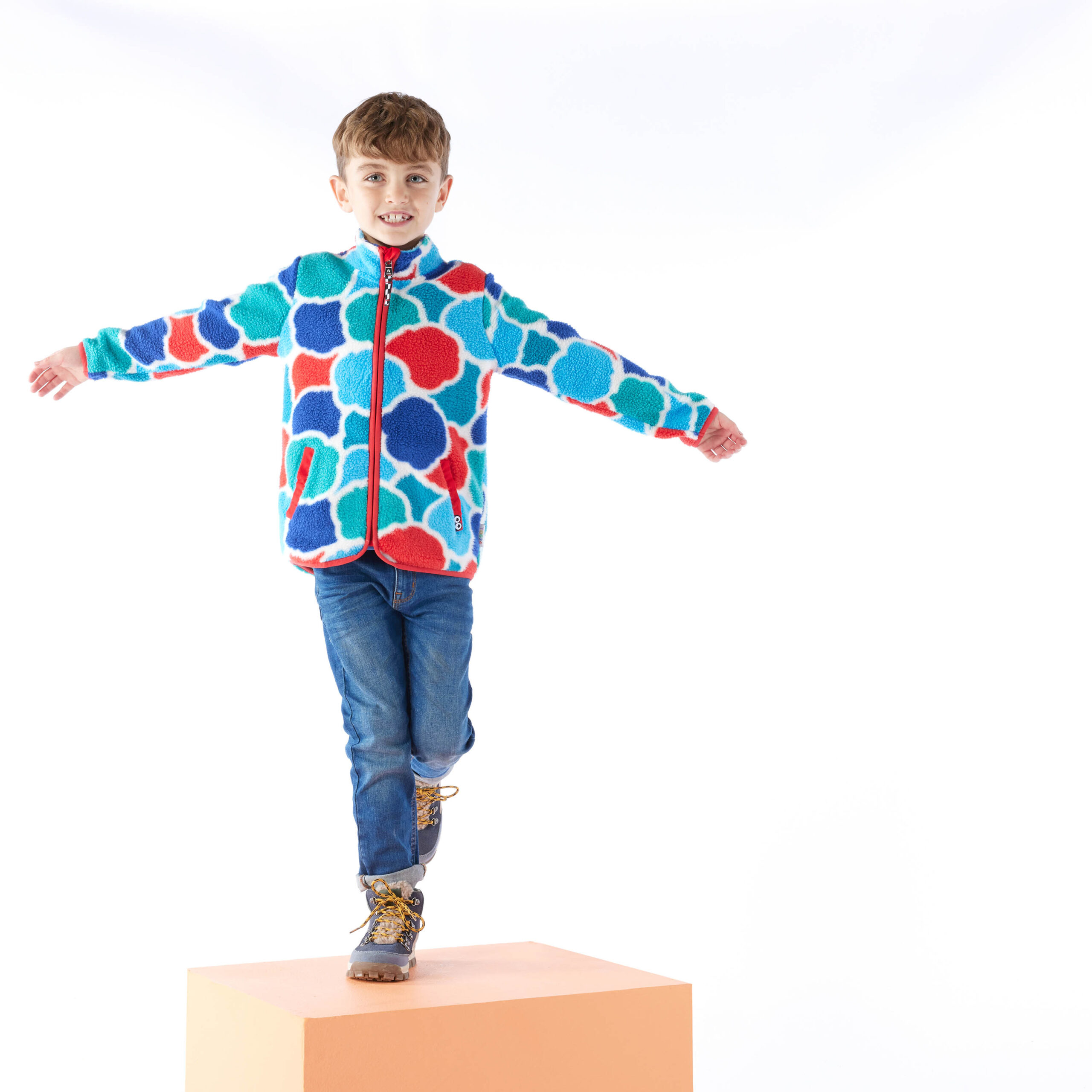 TOG24 Sardi Kids Shaun the Sheep Sherpa Jacket - Image 5