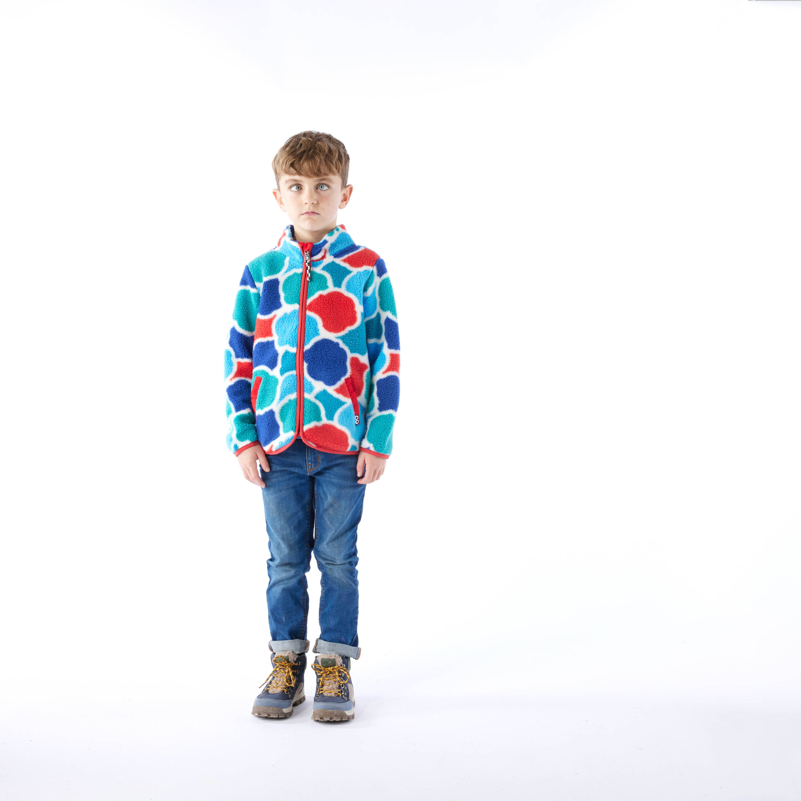 TOG24 Sardi Kids Shaun the Sheep Sherpa Jacket - Image 7