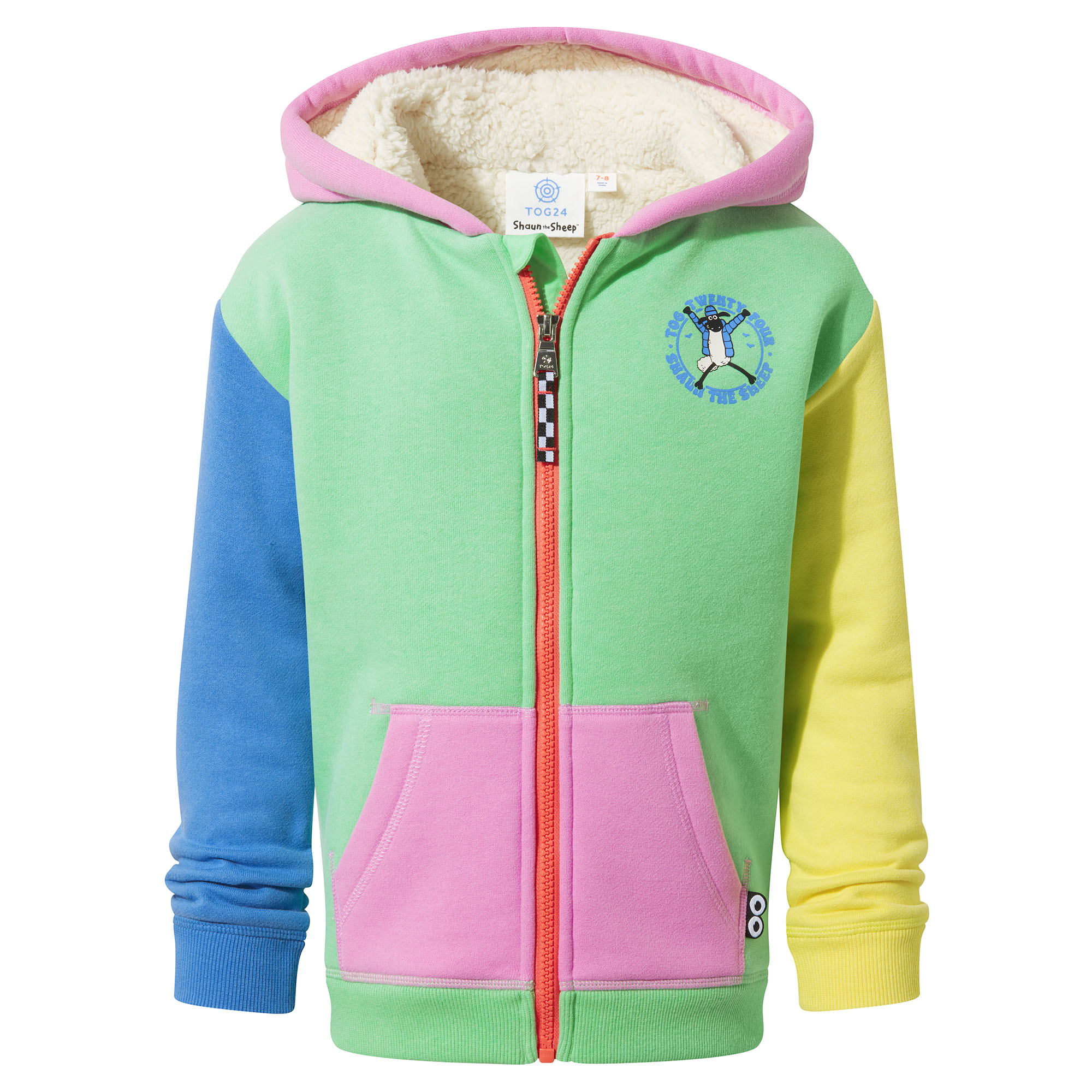 TOG24 Southdown Kids Shaun the Sheep Zip Sweat - Image 4