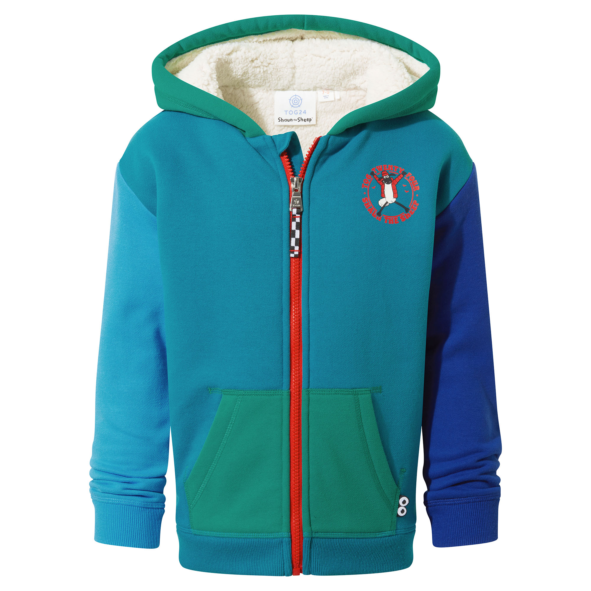 TOG24 Southdown Kids Shaun the Sheep Zip Sweat - Image 5