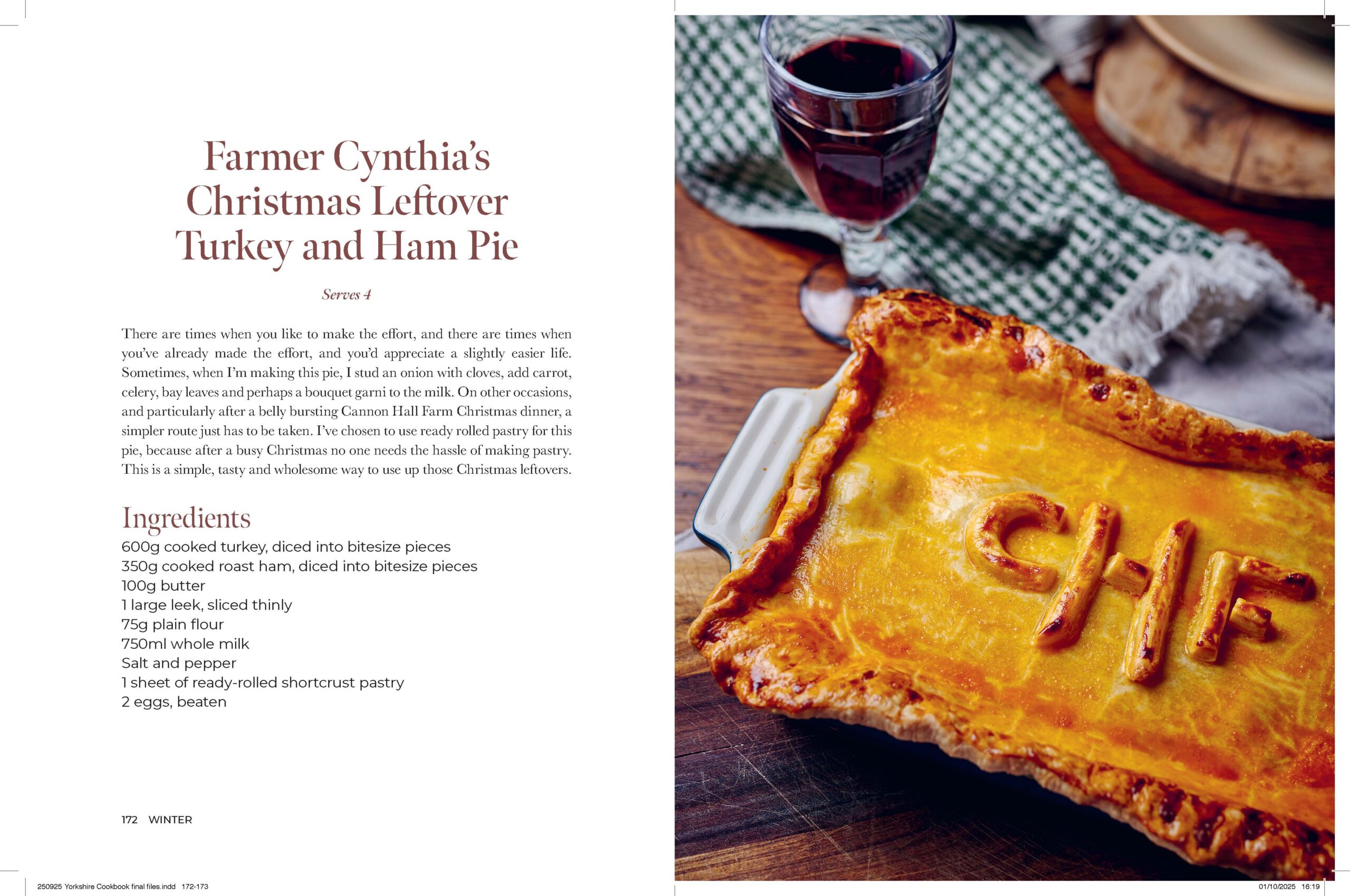 Autographed Cannon Hall Farm Cookbook - Image 5