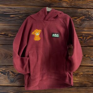 Ridgeline x CHF Kids Northern Pines Hoodie with Cow Embroidery