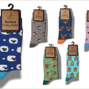 Bartleby Funky Bamboo Socks