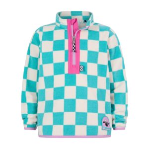 TOG24 Brecknock Kids Shaun the Sheep Fleece Zip Neck