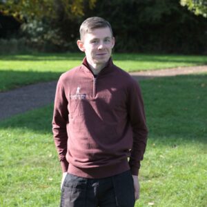 CHF x Ridgeline Mens Hartland 1/4 Zip Knit Oxblood